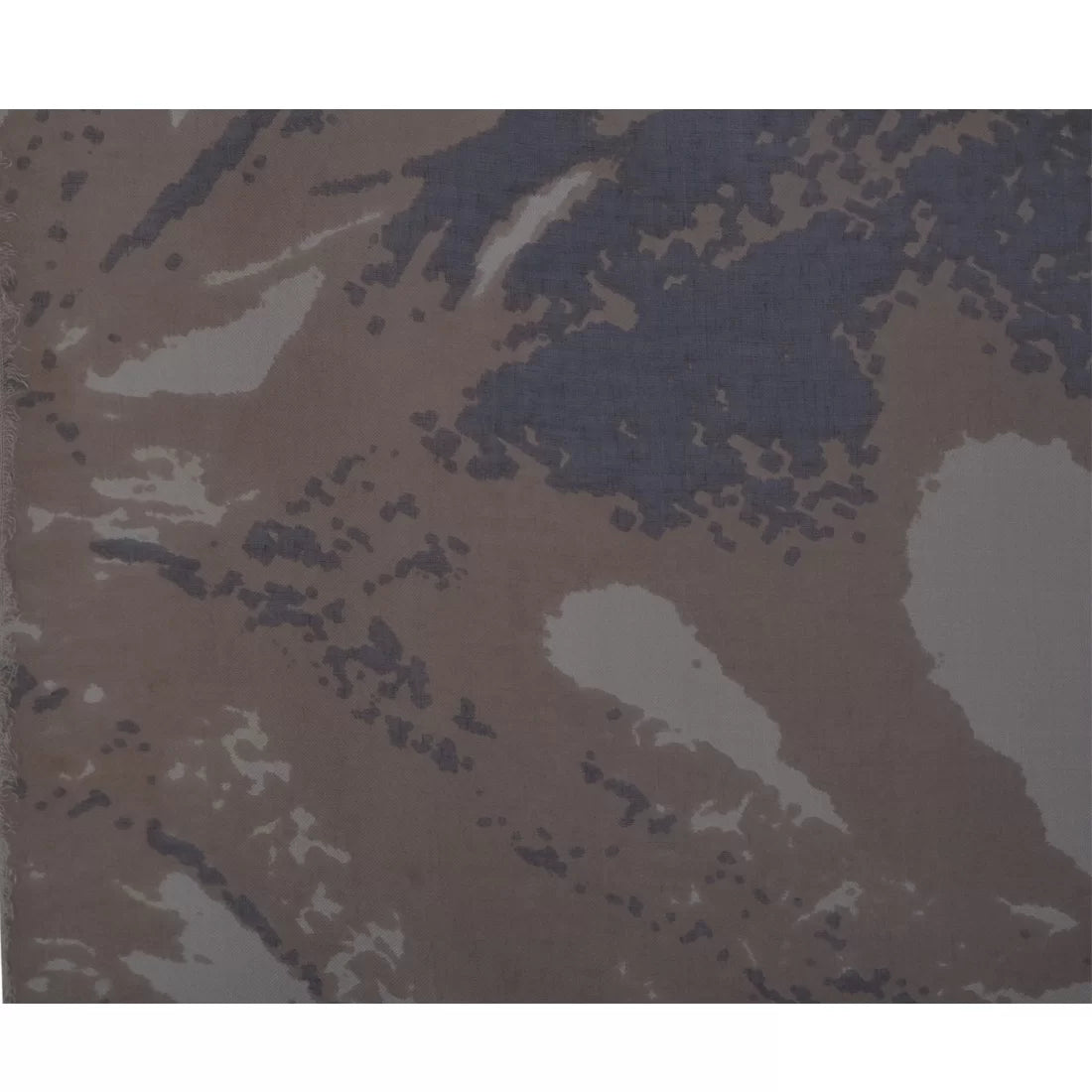 Grey Bloom Digital Printed Modal Scarf | Lightweight Multicolour Wrap