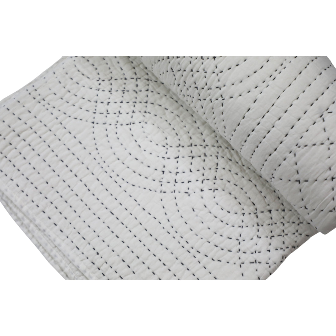 White Cotton Quilt for Everyday Use