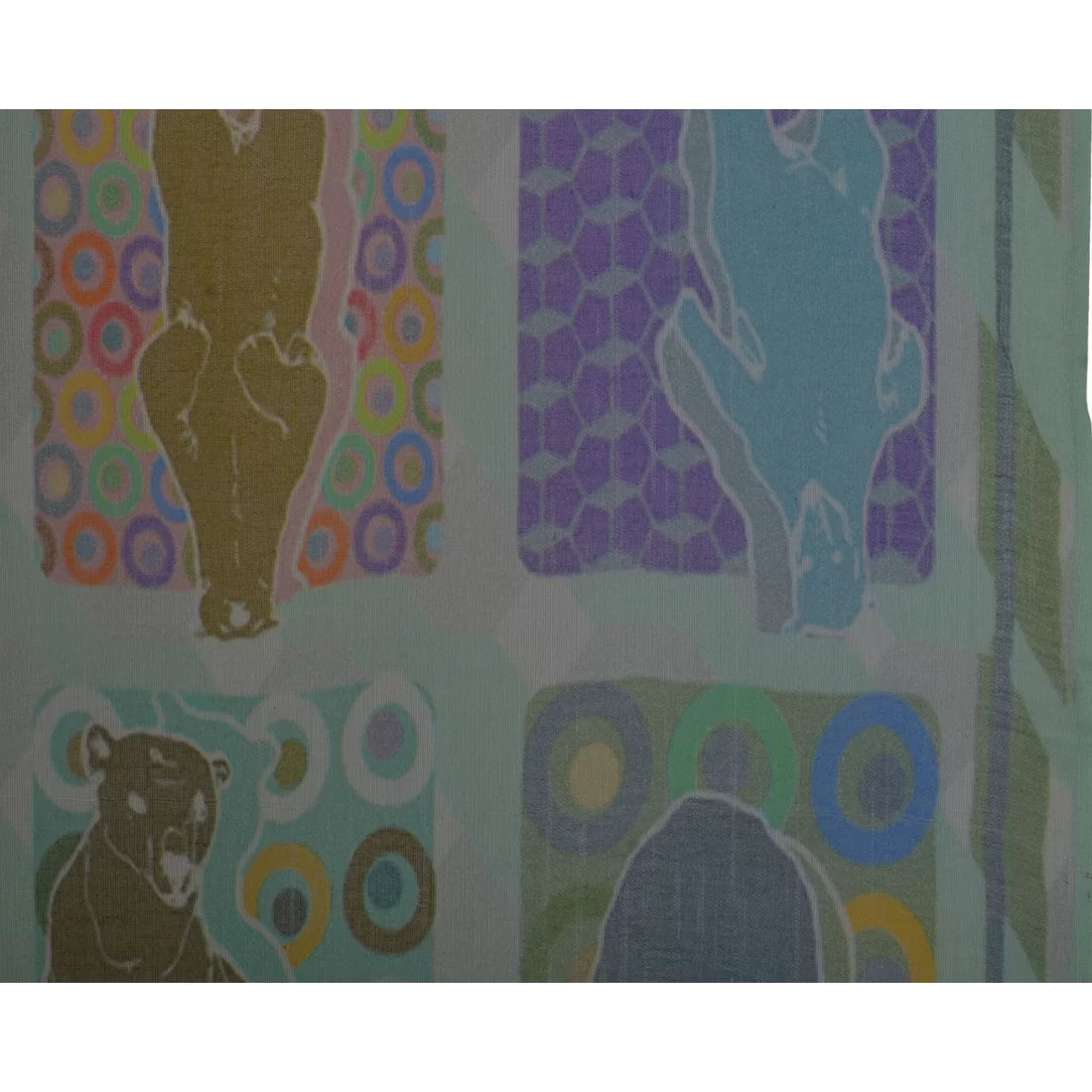 Printed Cotton Scarf for Women | Dual-Tone