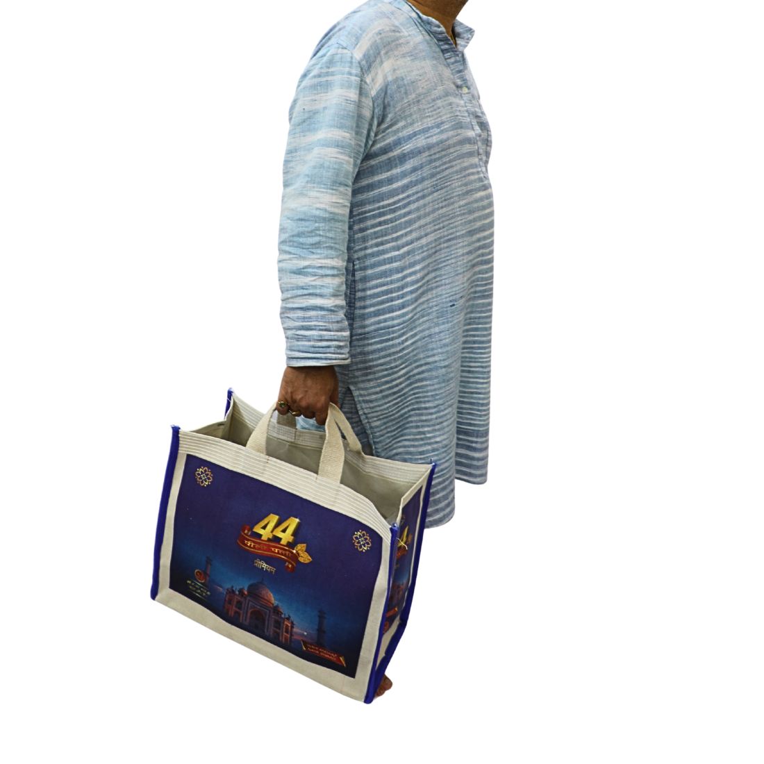 Desi Canvas Jhola Bag – Handcrafted in India | Heavy Duty Daily Carry