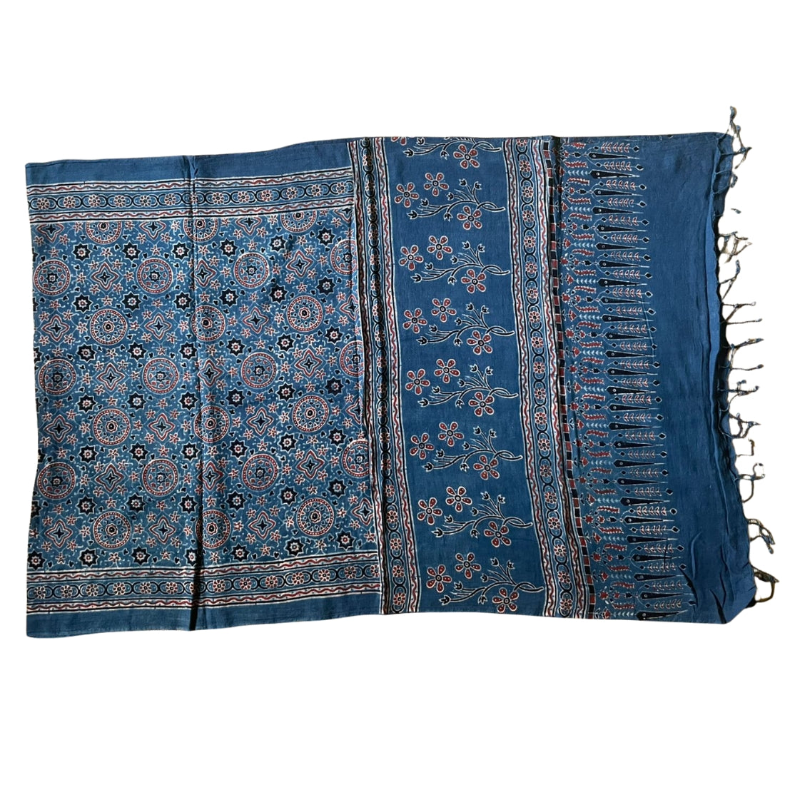 Ajrakh Cotton Scarf