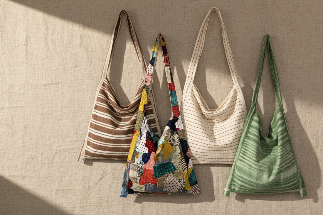 The Indian Jhola Bag — Handwoven, Sustainable & Made in India