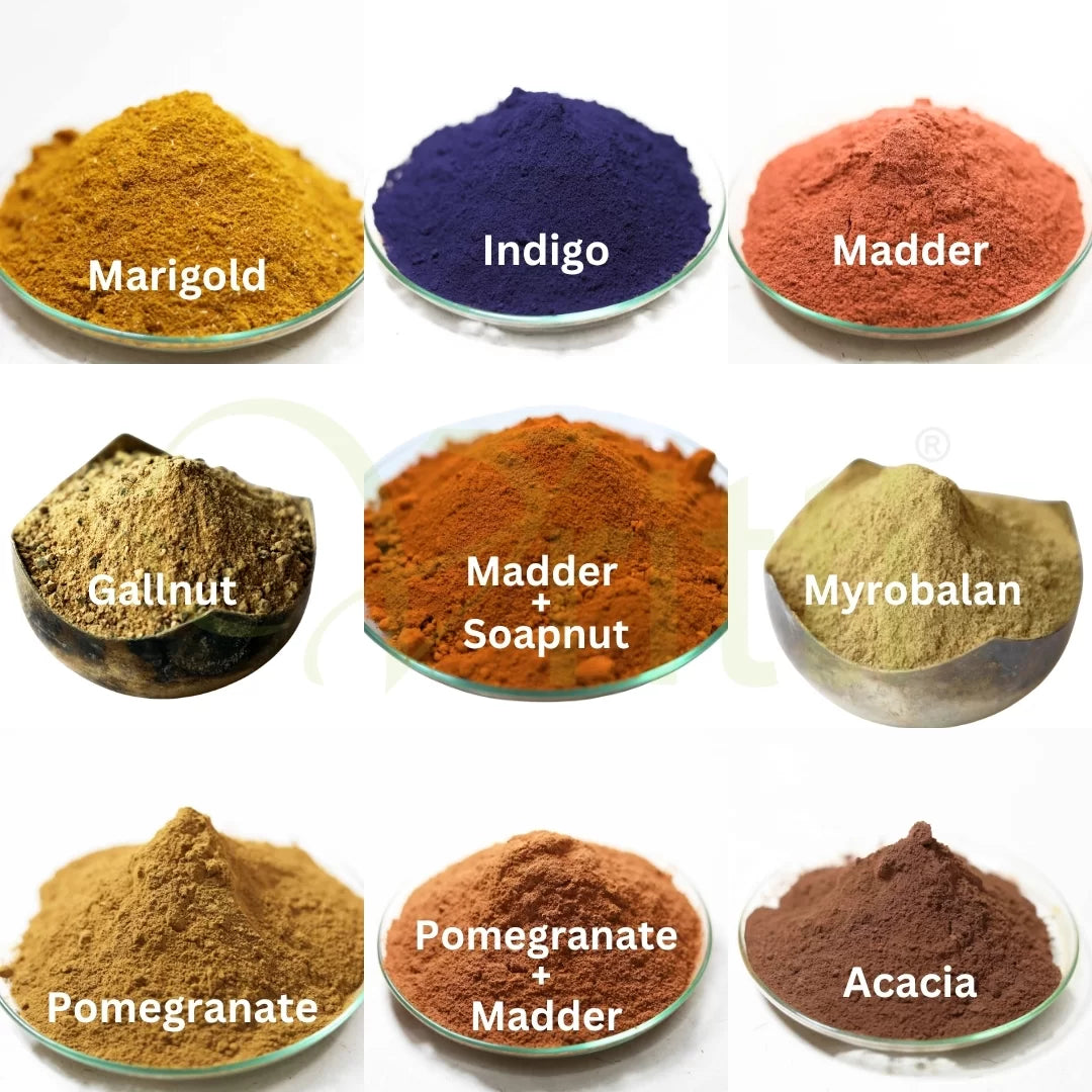 We are bringing our Natural Dye Kits and Natural Dye Powders&nbsp; — carefully curated with plant-based dye powders, mordants, and simple instructions so you can create your own naturally dyed textiles at home.