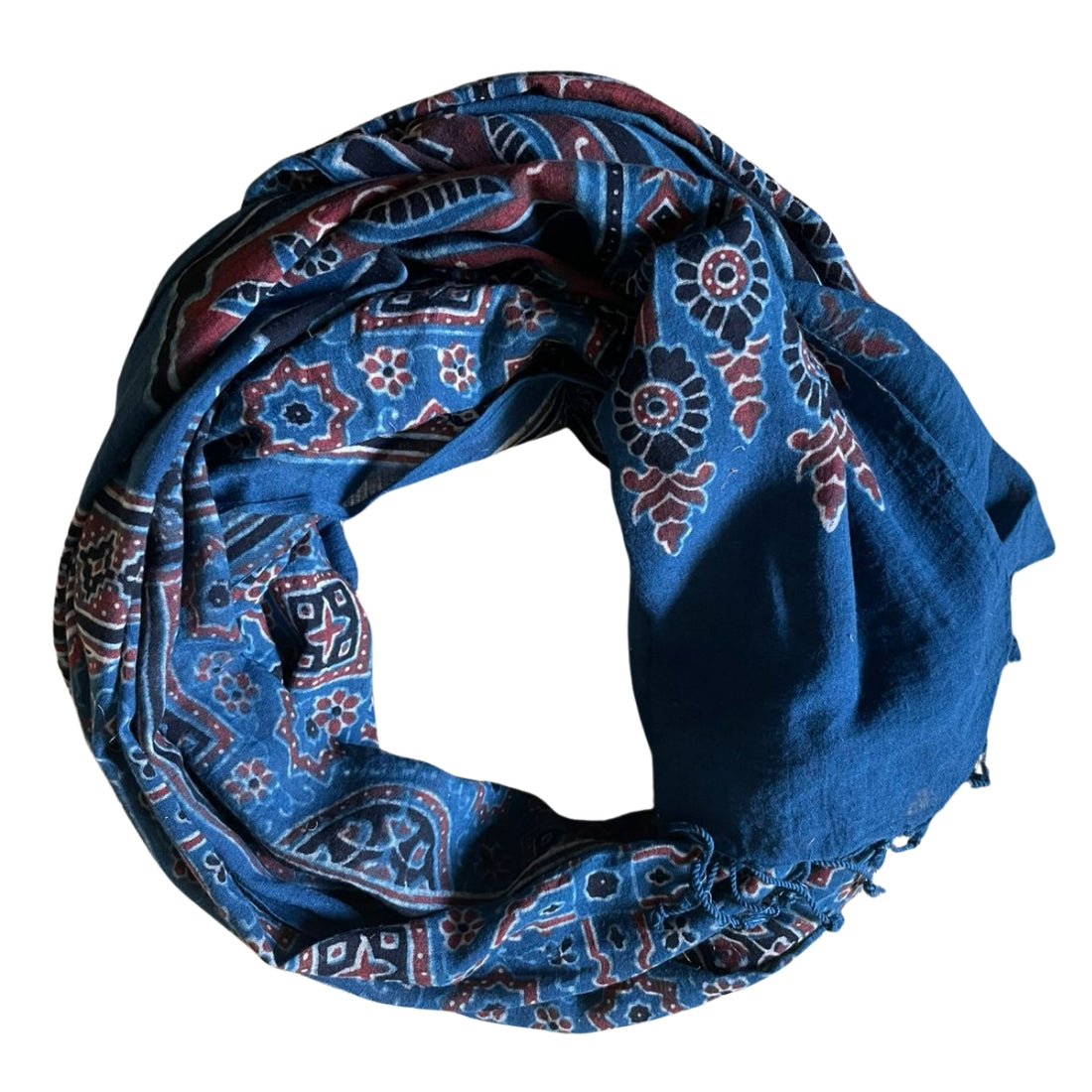 Indian Ajrakh Scarf