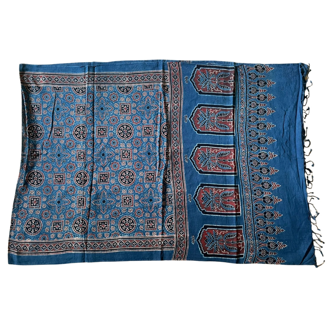 Indian Ajrakh Scarf