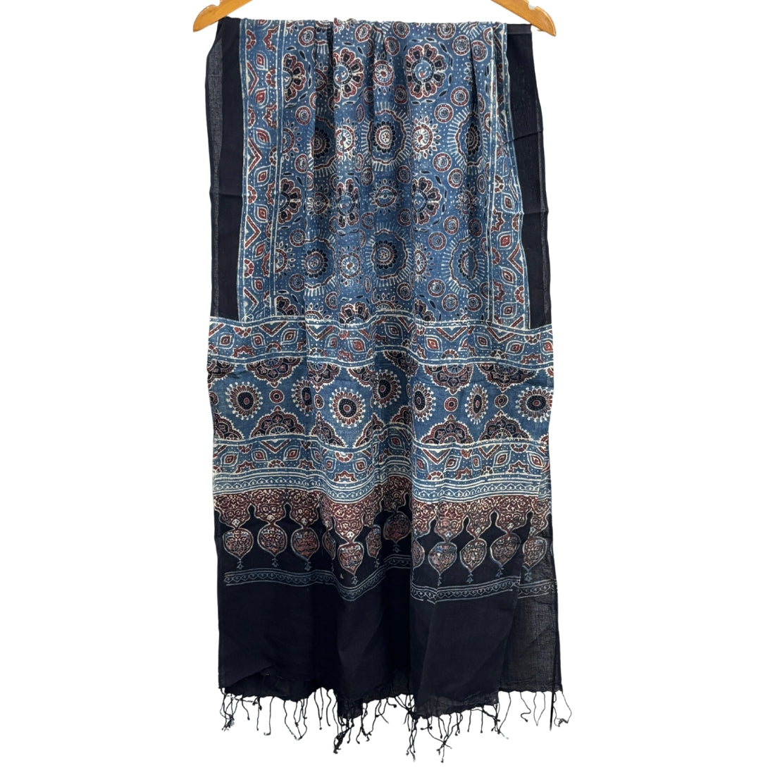 ajrakh scarf for women for sustainable everyday styling
