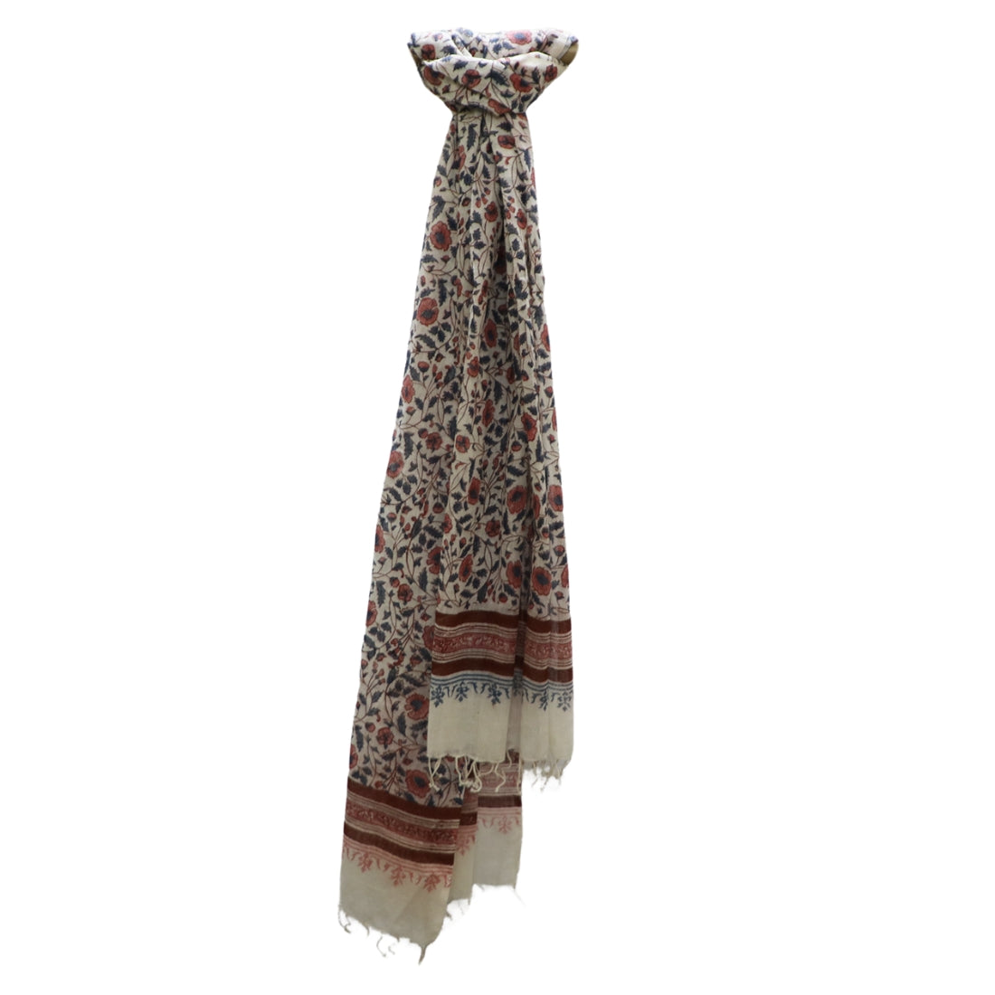 indian block print scarf for everyday ethnic wear
