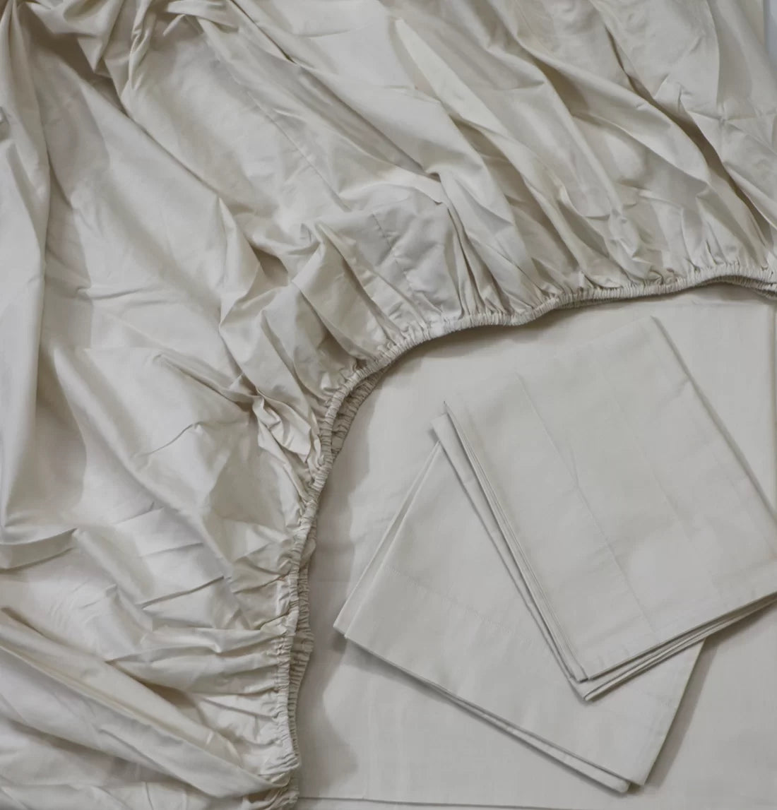 300 Thread Count Organic Cotton Bedsheet — Fitted & Flat Sheets