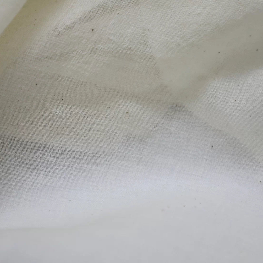 Handloom Cotton Scarf for Dyeing | Natural Kora | 70x200 cm