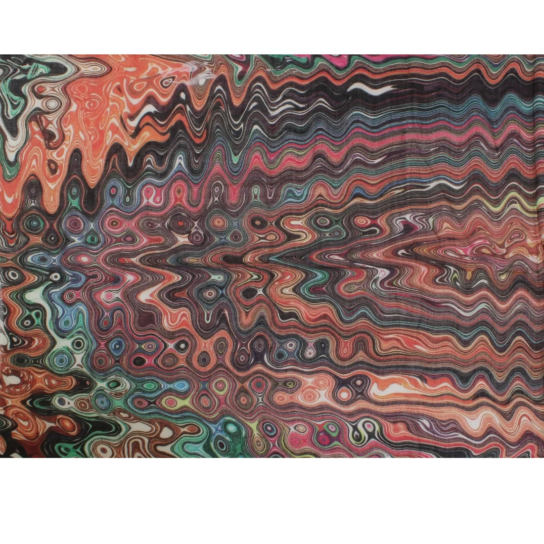 Digital Printed Modal Scarf – Vibrant Multicolour | 70x190 cm