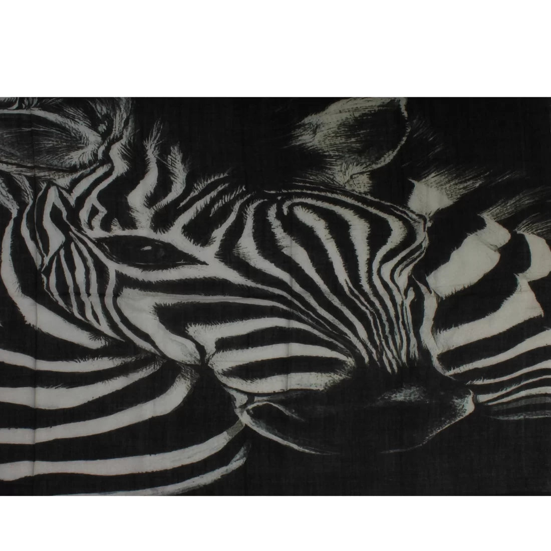 Zebra Print Modal Scarf – Lightweight Multicolour Wrap for Every Season