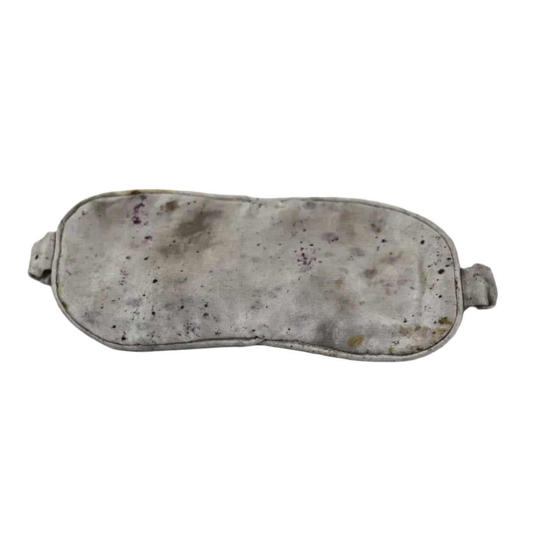Eco Print Silk Eye Mask - 100% Mulberry Silk for Anti-Aging