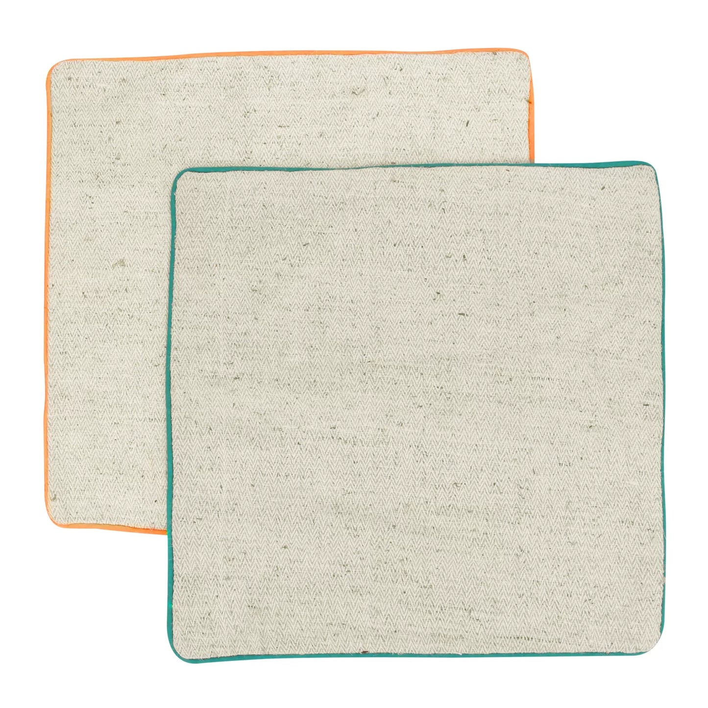 Bohemian Nettle Cotton Cushion Cover — Himalayan Nettle & Organic Cotton | 16x16