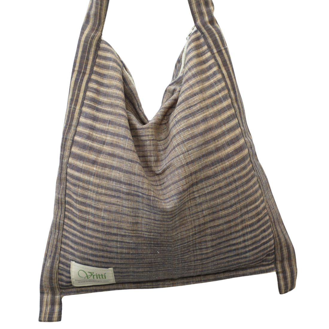 Purple Eco friendly Bag in Jhola Style