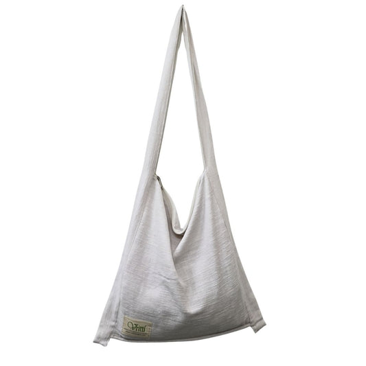 White Minimal Handcrafted Everyday Carry Bag