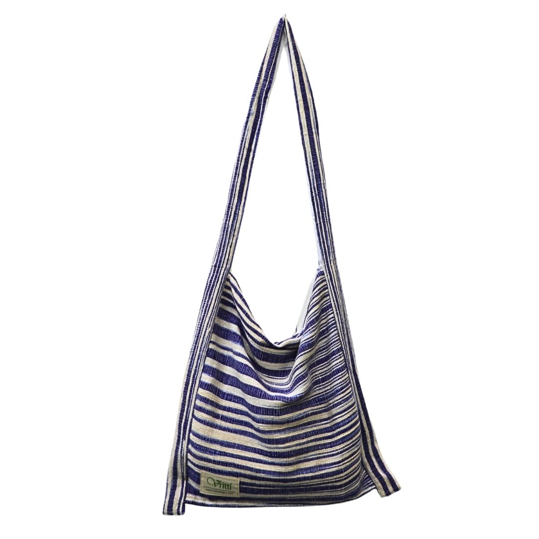 Blue Stripe Eco Friendly Cotton Tote