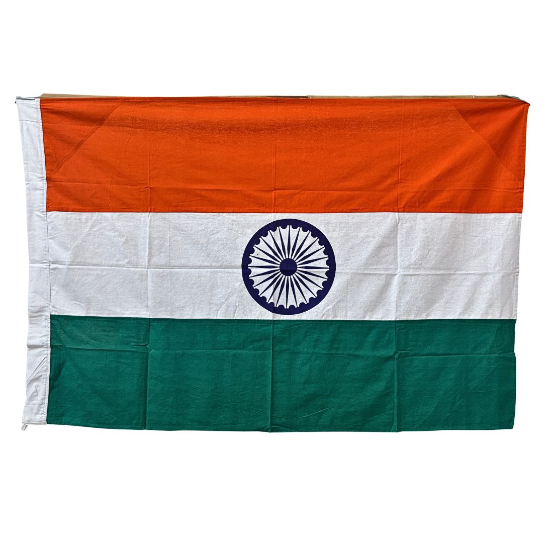 Handloom Swadeshi Indian National Flag (Tiranga) |  Multiple Sizes Available