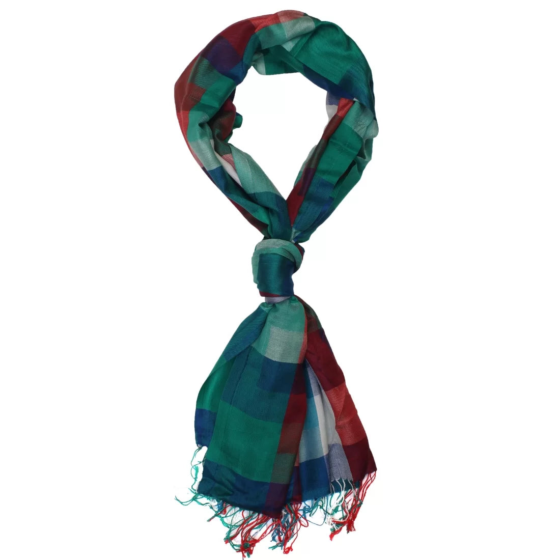 Modal Scarf – Multicolour Check | 70x200 cm
