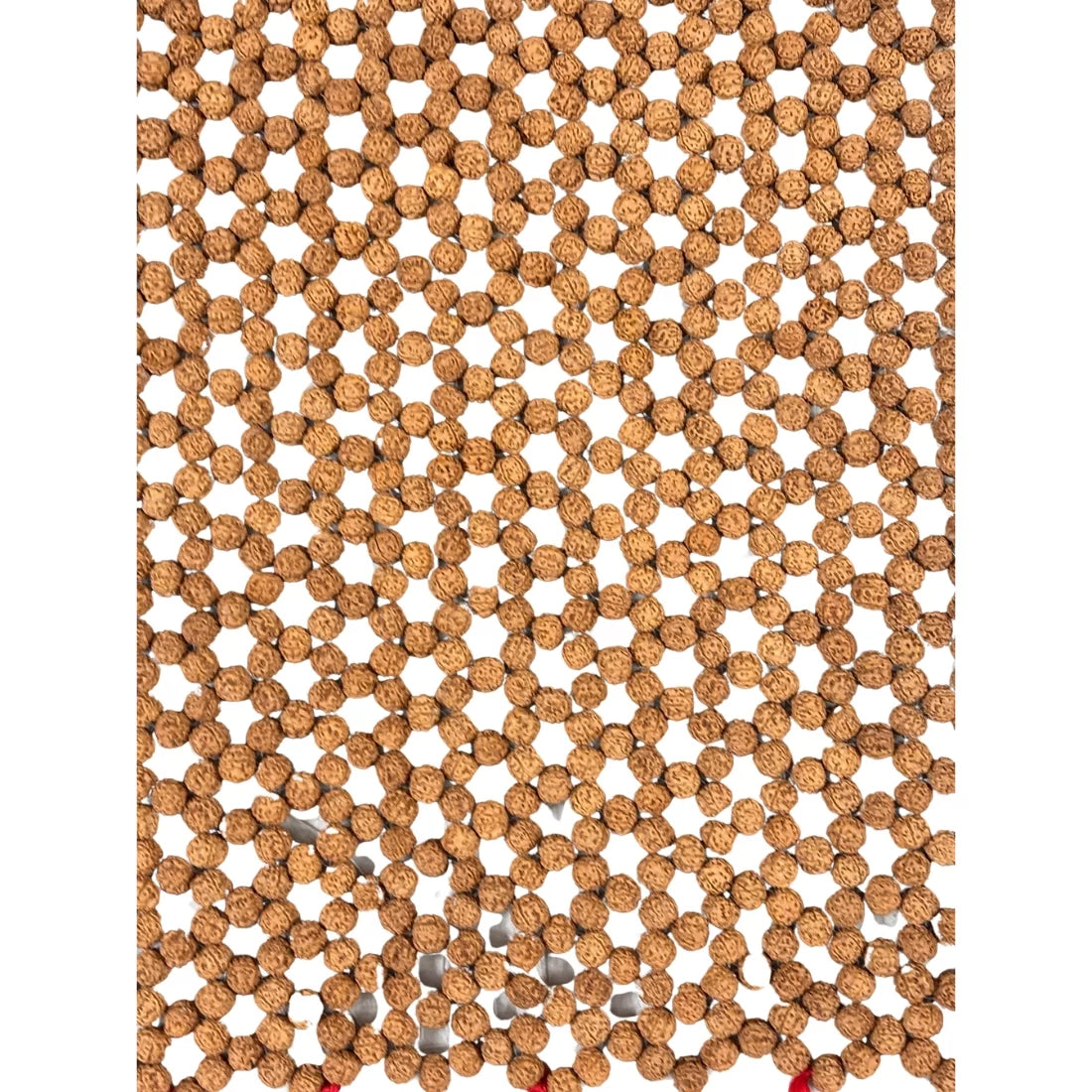Puja Aasan — Handcrafted Rudraksh Beads | 15 x 24 inches