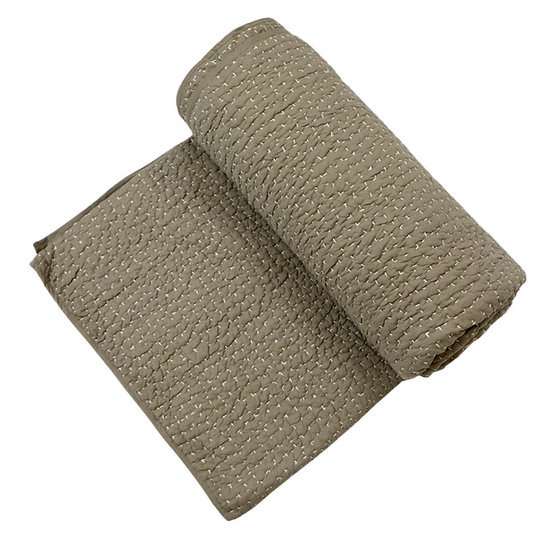 Brown Organic Cotton Quilt