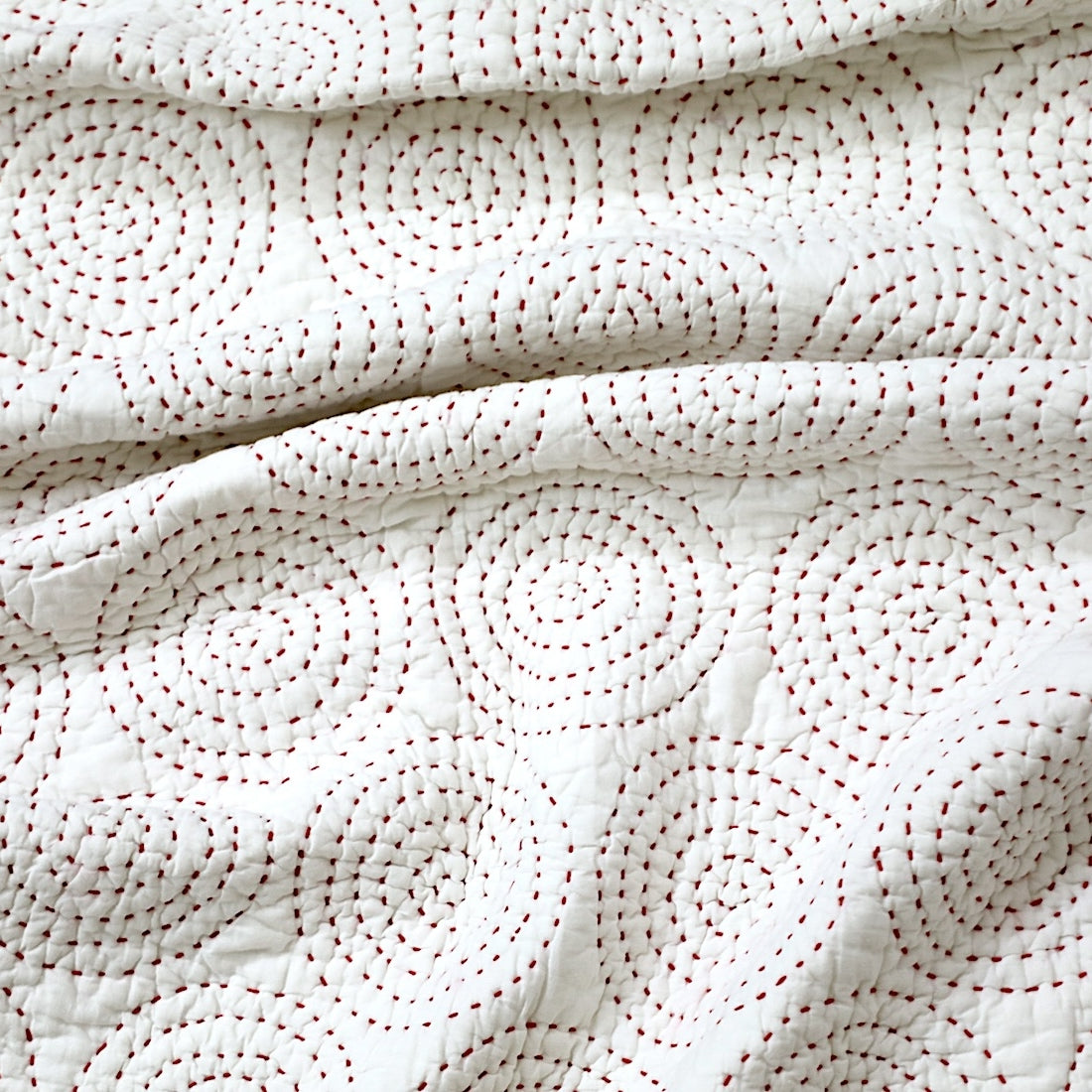 Breathable White Cotton Quilt