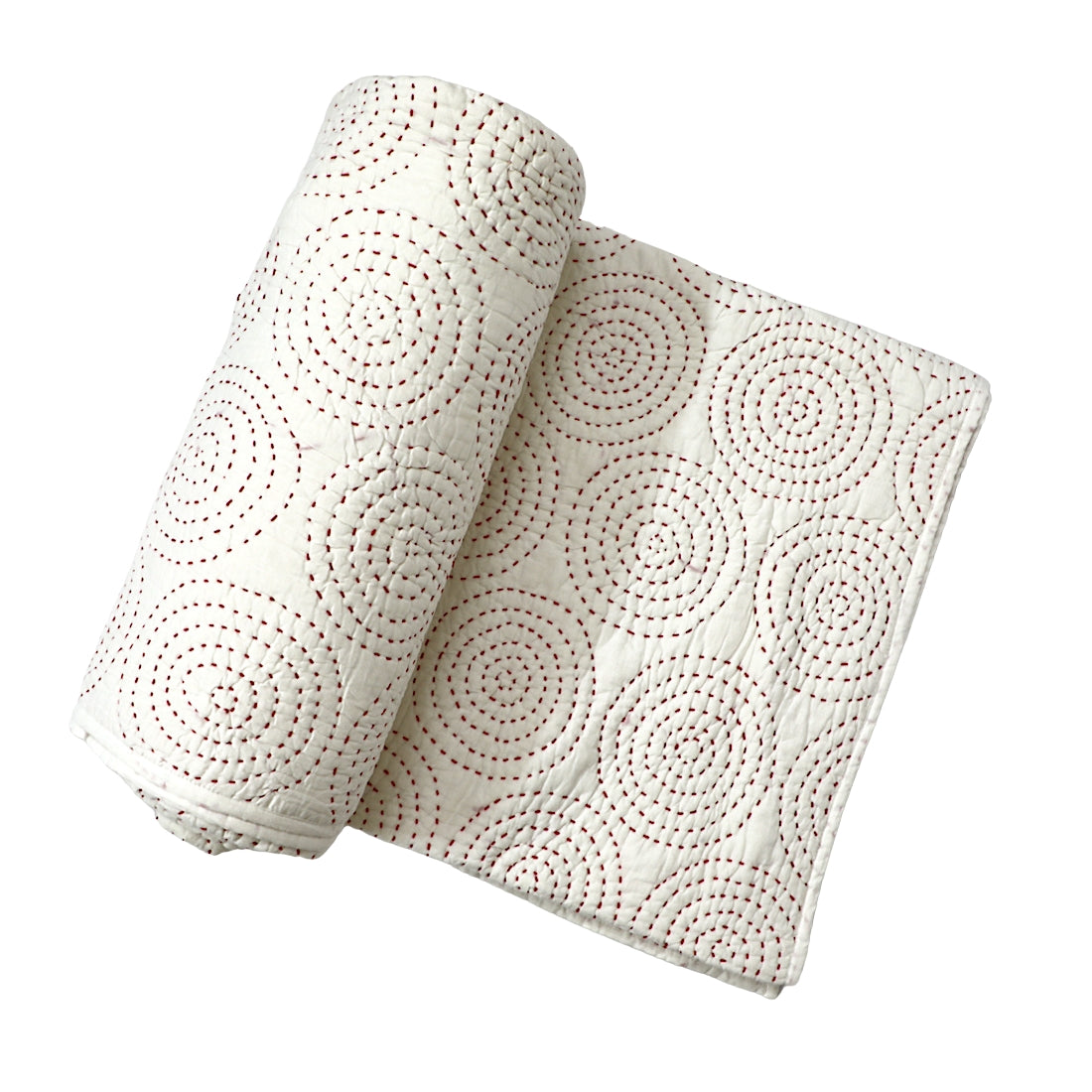 Breathable White Cotton Quilt