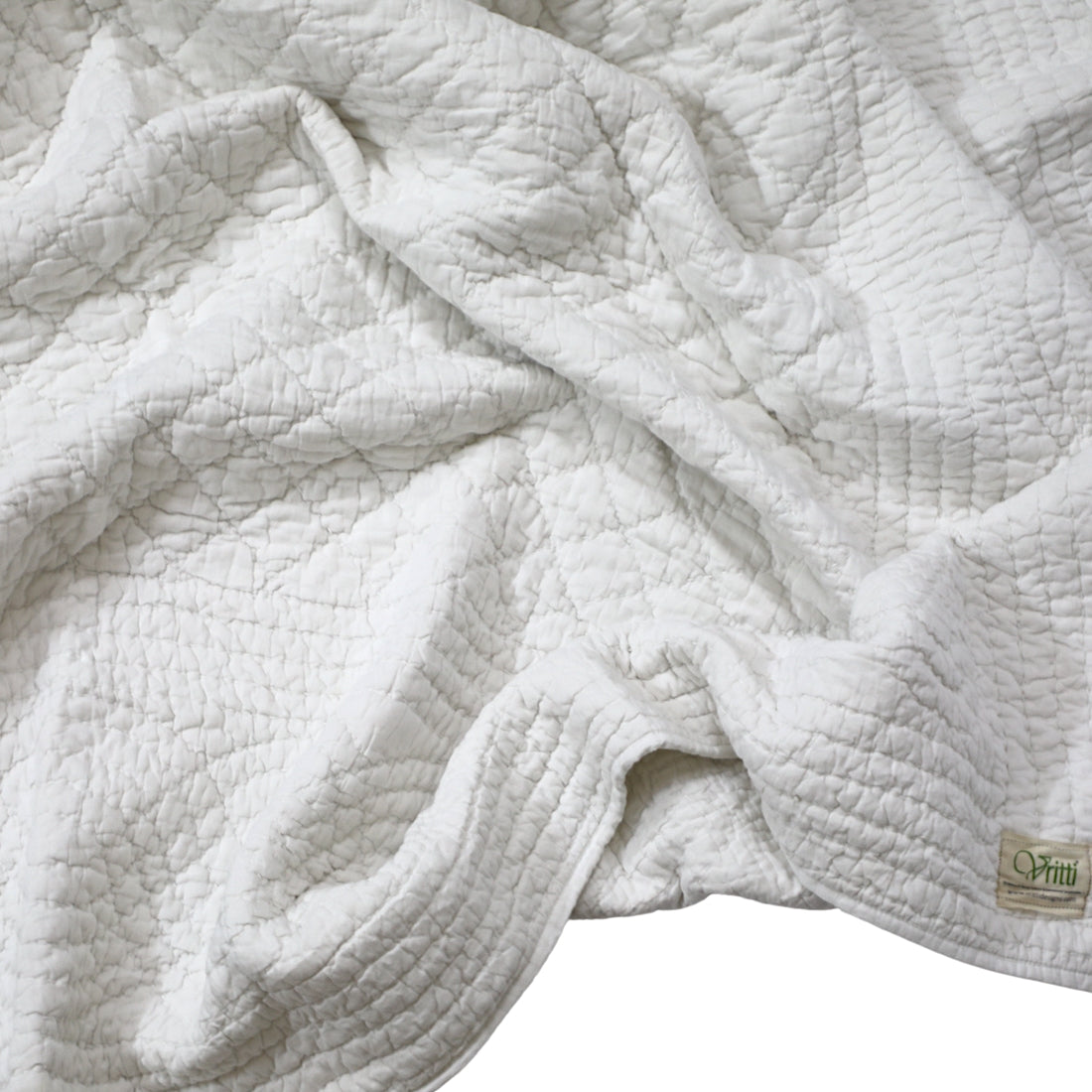 Lightweight White Cotton Quilt