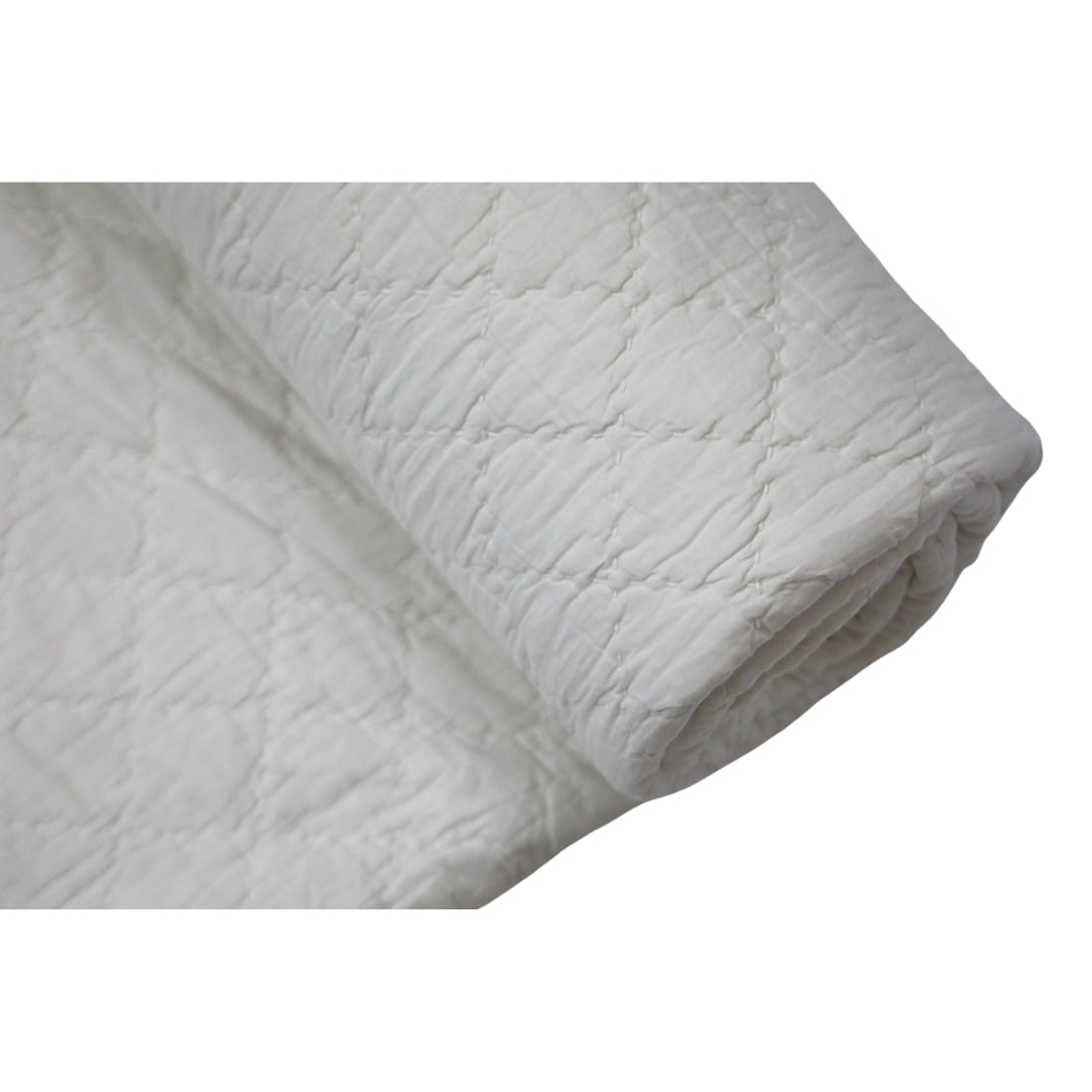 classic white kantha quilt cotton quilt texture
