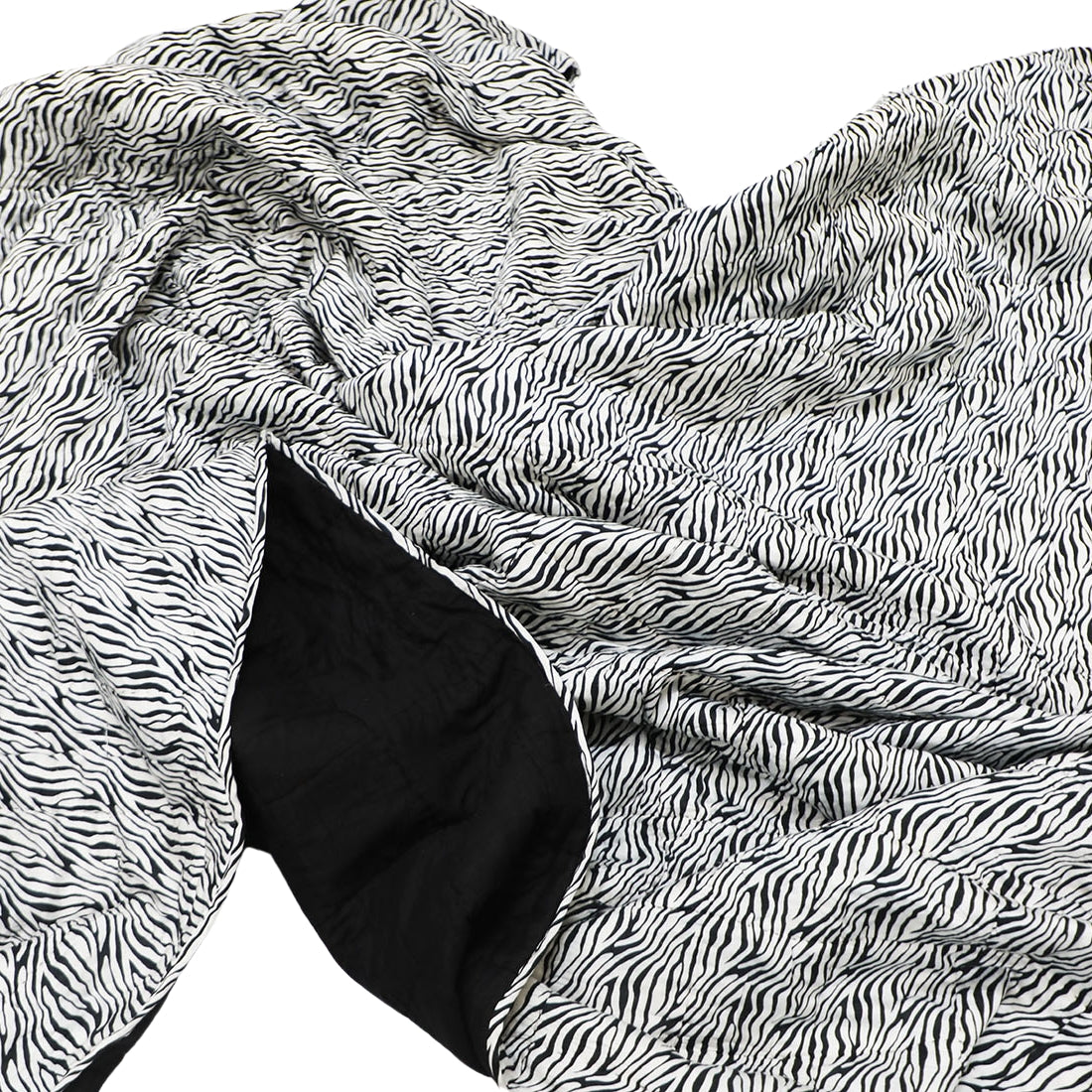 Black & White Printed Modal Quilt
