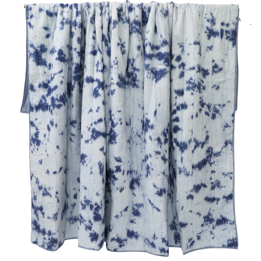indigo tie & dye cotton quilt cotton quilt texture

