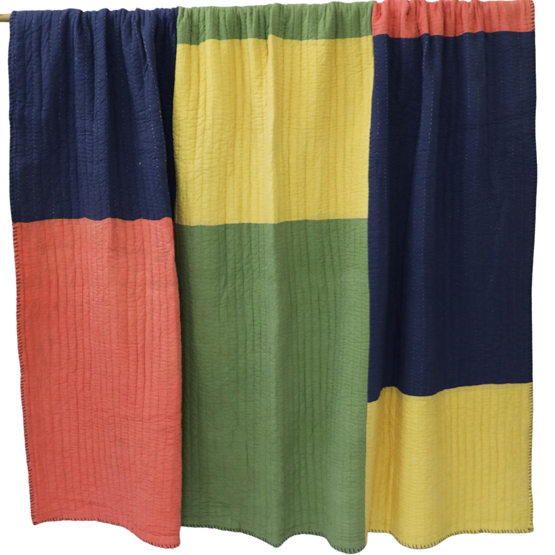colour block cotton patchwork quilt cotton quilt texture
