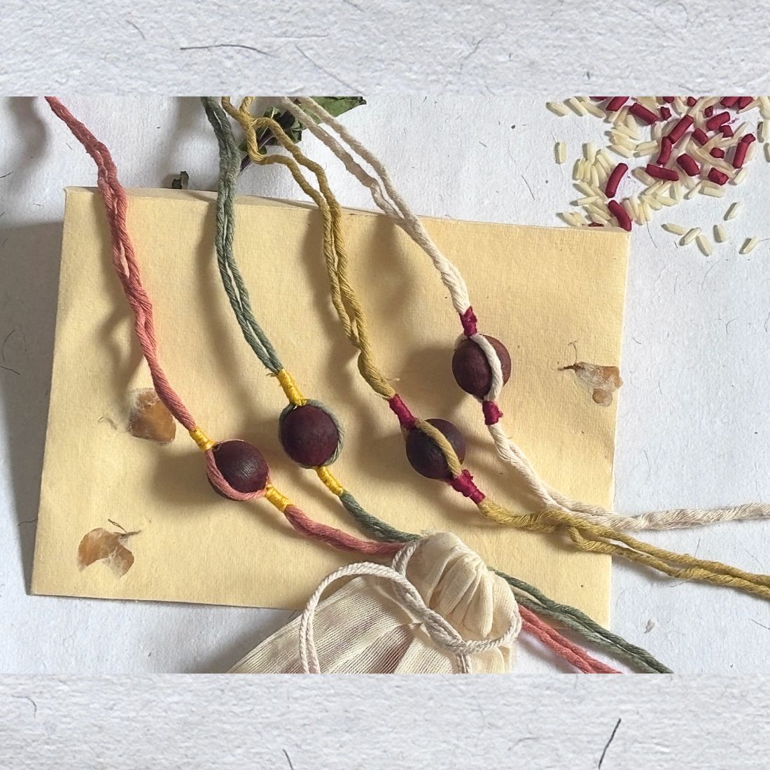 Plastic Free Rakhi | Rakta Chandan Handmade Rakhi
