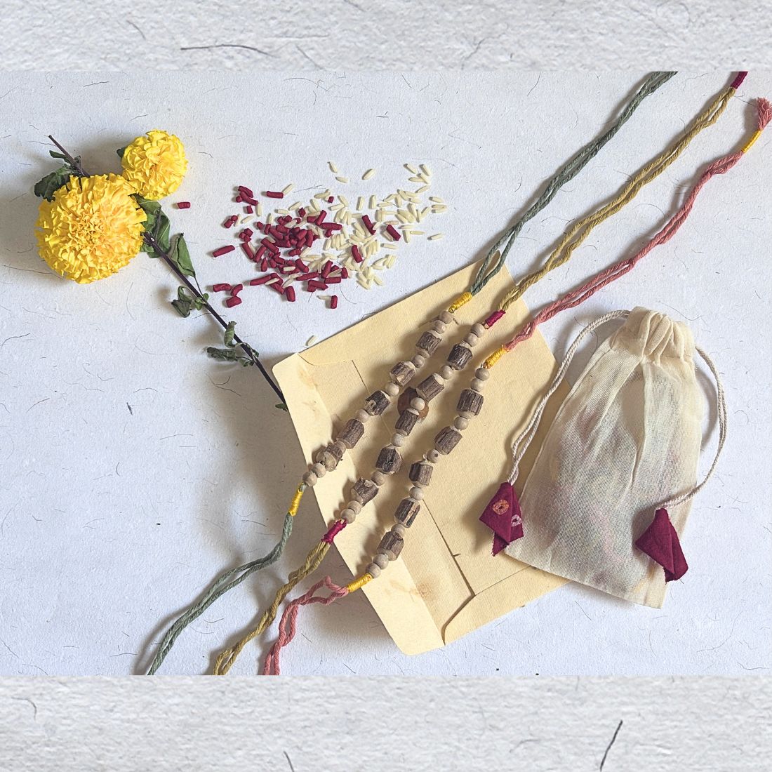 Tulsi Rakhi | Eco Friendly Handmade Rakhi