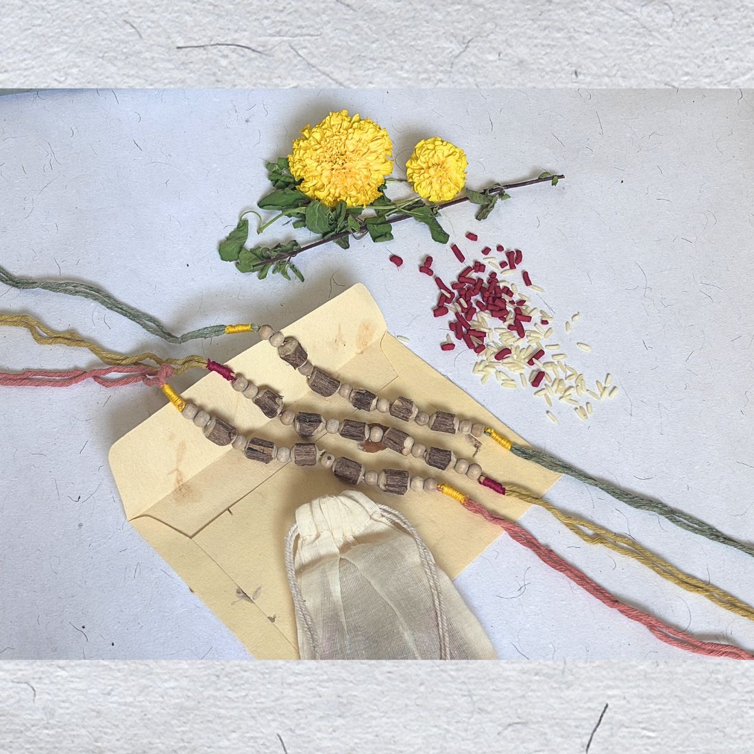 Tulsi Rakhi | Eco Friendly Handmade Rakhi
