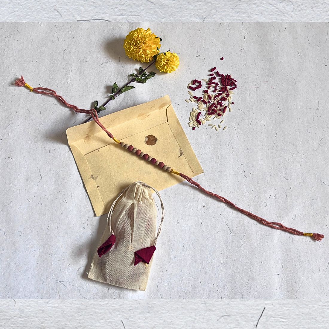 Nature Inspired Rakhi | Vrinda Bandhanam Handmade Rakhi
