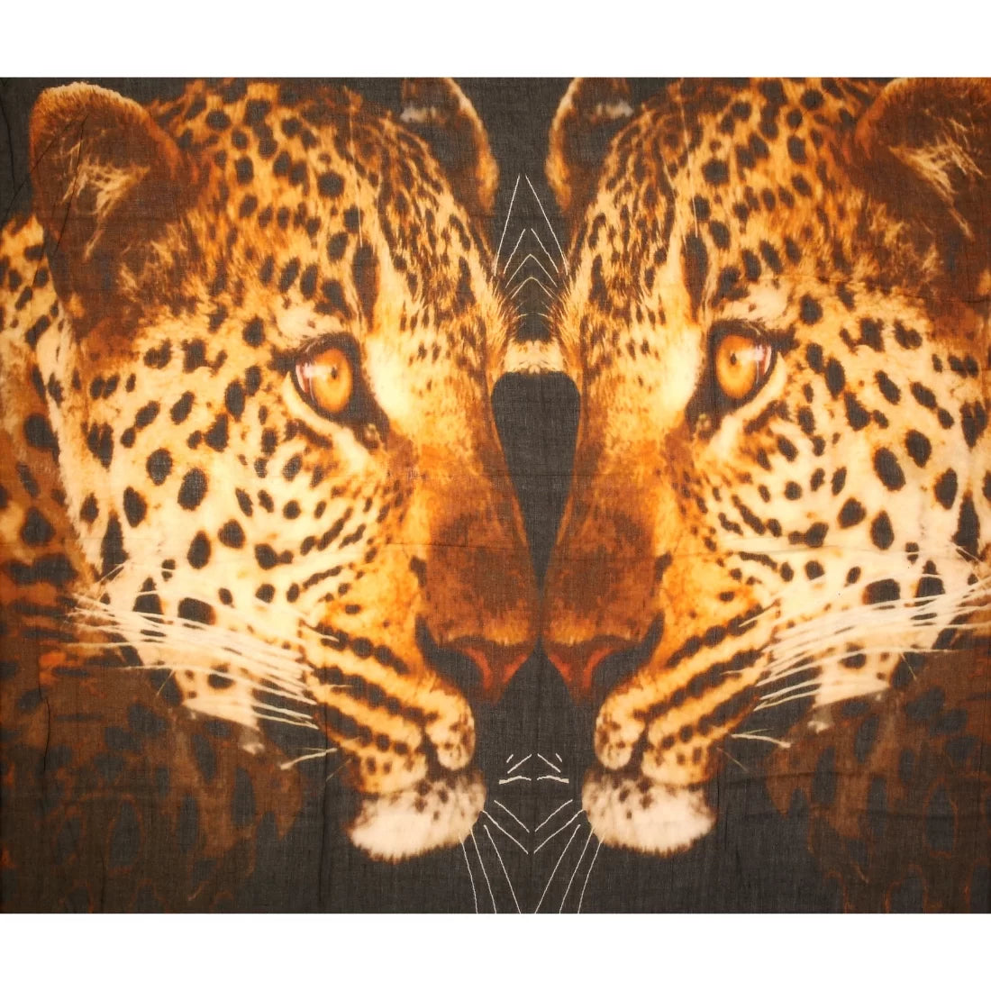 Digital Print Modal Scarf – Lion Motif
