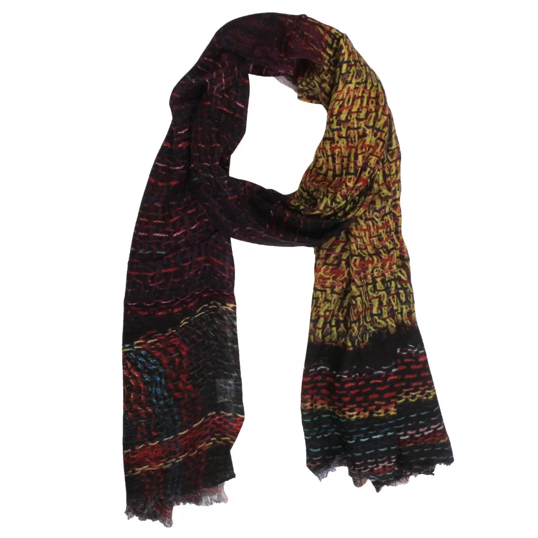 Digital Print Modal Scarf – Multicolour