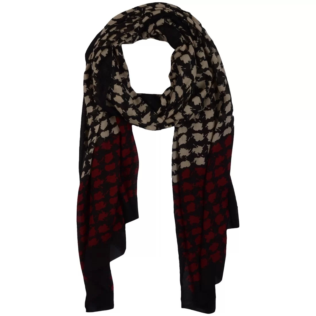 Printed Cotton Scarf – Lightweight Summer Wrap for Women
