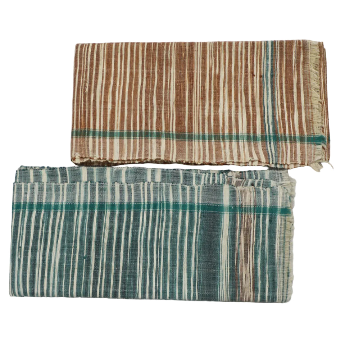 handloom cotton bath towel – earthy stripes styled for everyday use
