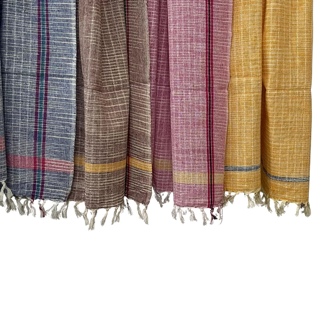 Handloom Cotton Bath Towel – Classic Checks
