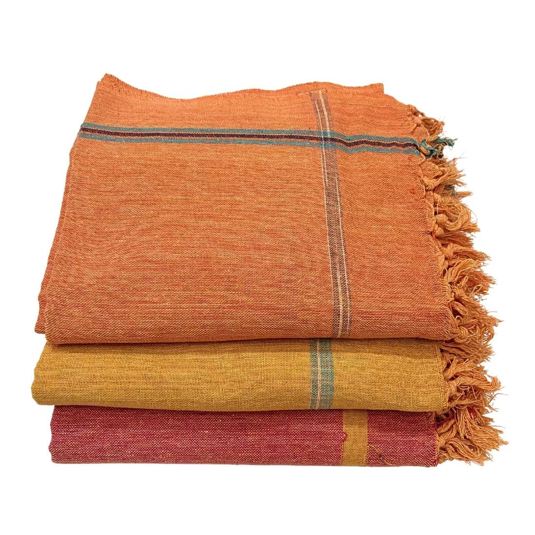 handloom cotton bath towel – warm tones cotton towel texture
