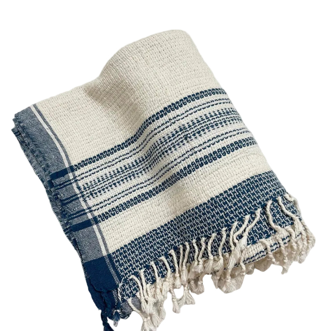 organic cotton handloom towel – calm tone made on handloom
