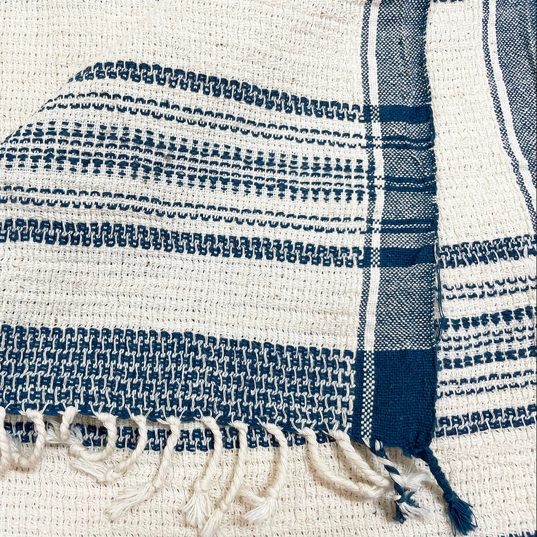 organic cotton handloom towel – calm tone cotton towel texture
