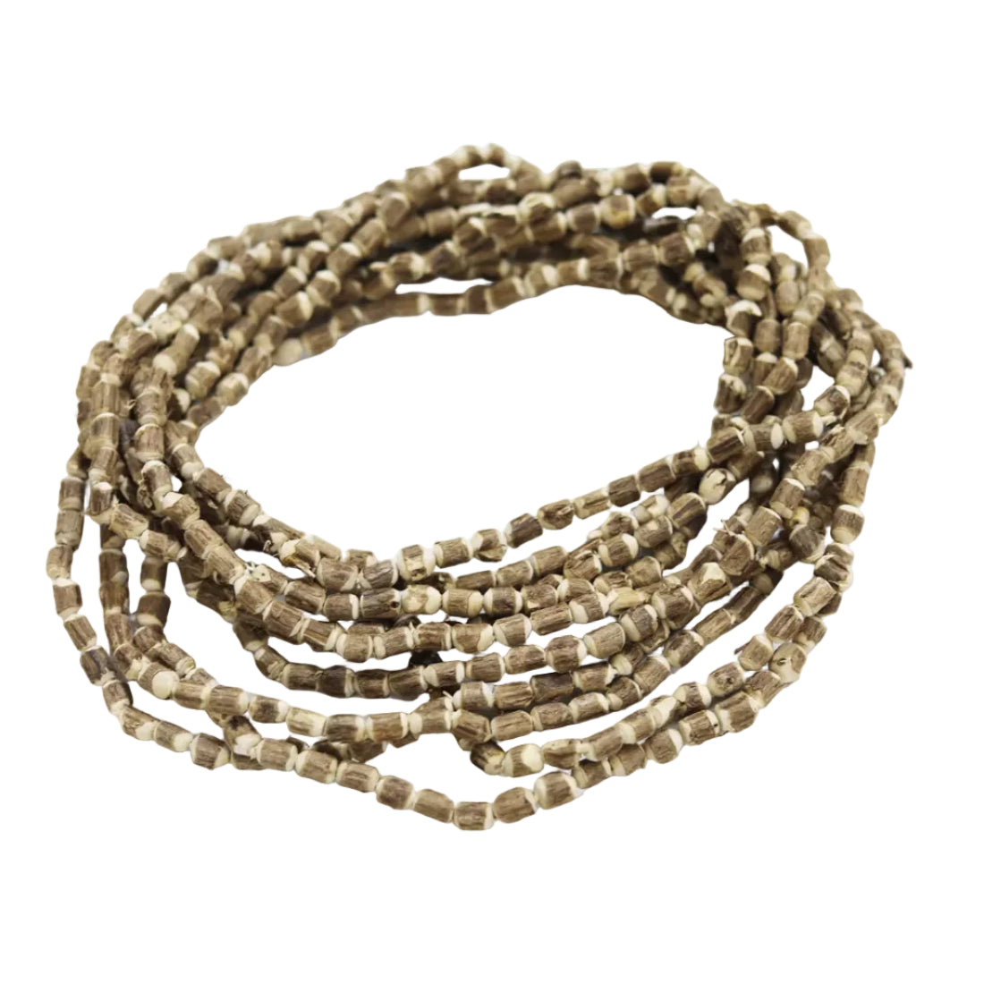 Tulsi Mala — Handcrafted Tulsi Beads | 1 Strand