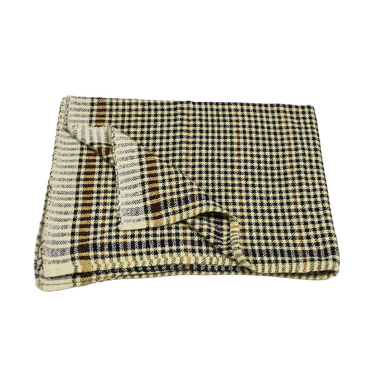 Vintage Indian Khes | Multicolour Checkered Handloom Early 20th Century