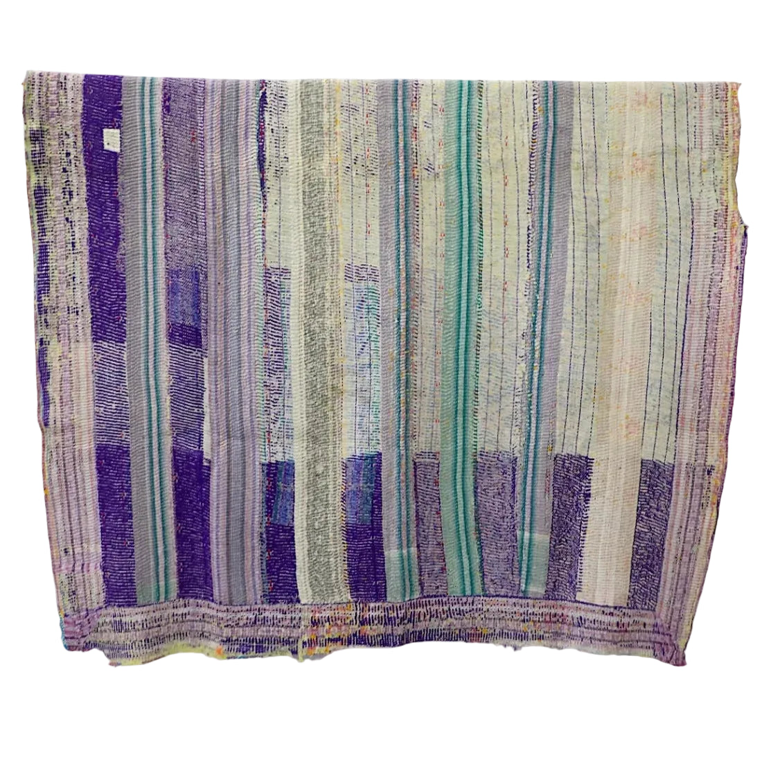 Upcycled Kantha Quilt Textile 