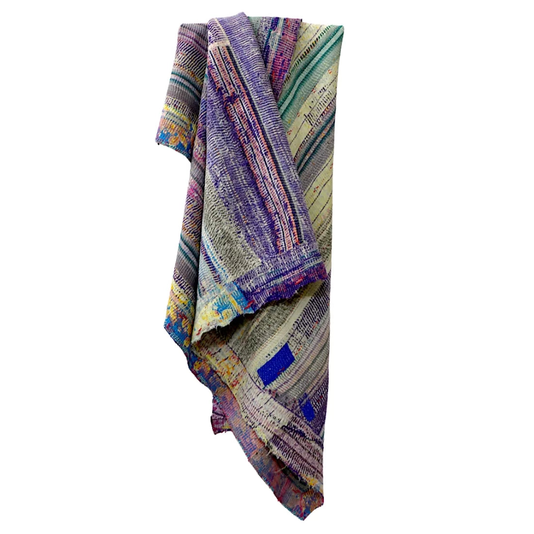 Upcycled Kantha Quilt Textile - Vintage Kantha Textile