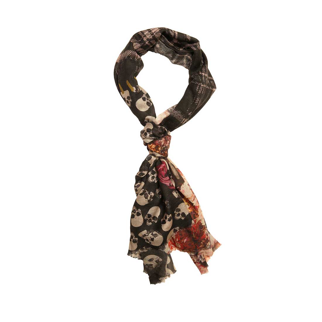 Digital Print Woolen Scarf – Multicolour