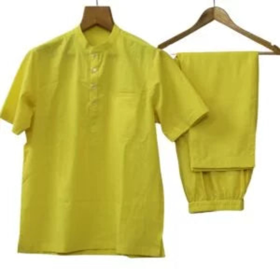 Yoga Kurta Pyjama for Men | Ayurvedic Herbal Dyed Organic Cotton | House of Swadeshi