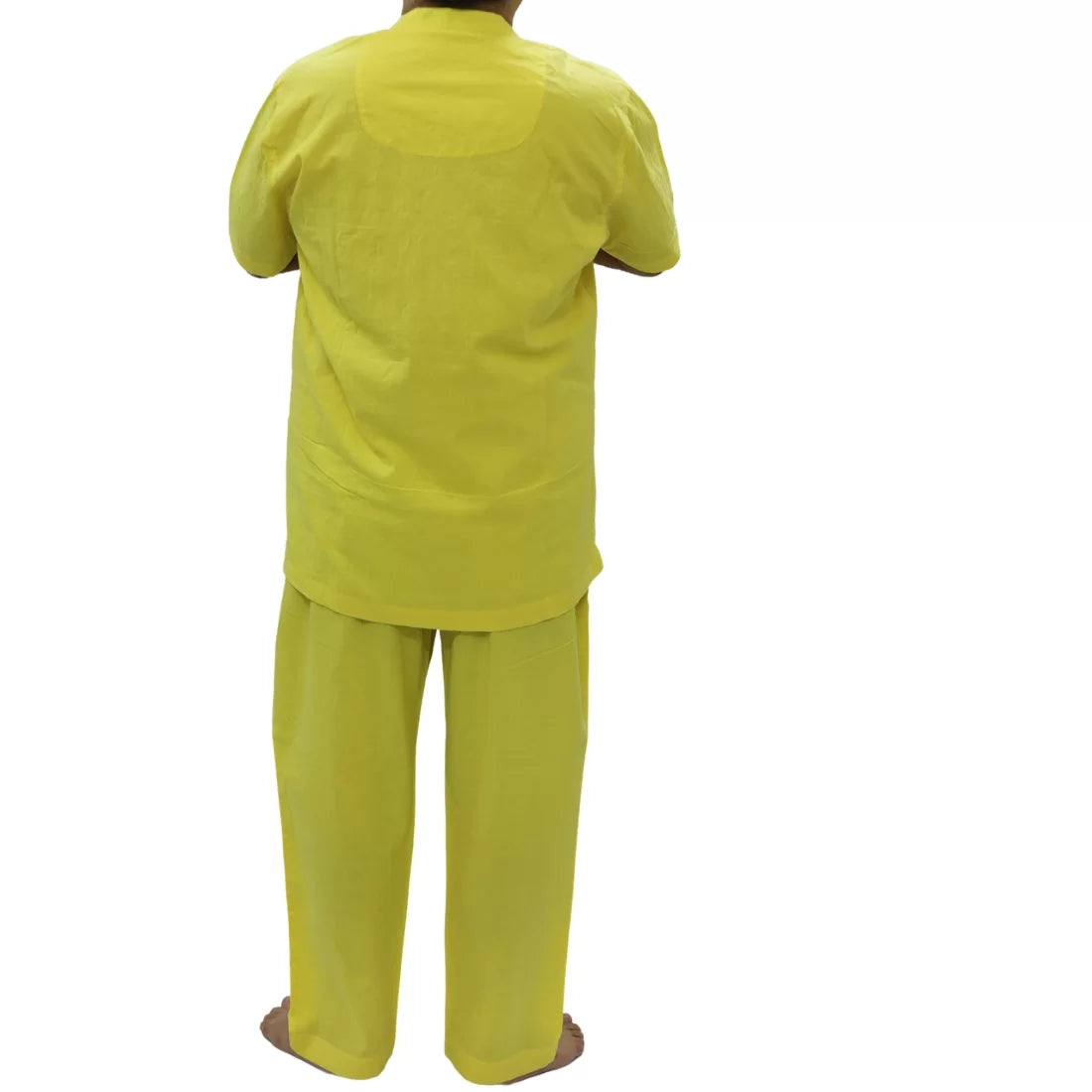 Yoga Kurta Pyjama for Men — Ayurvedic Herbal Dyed Organic Cotton